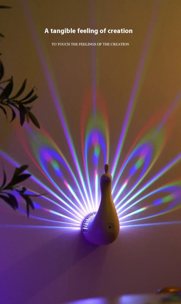 Peacock Projection Lamp - Image 5